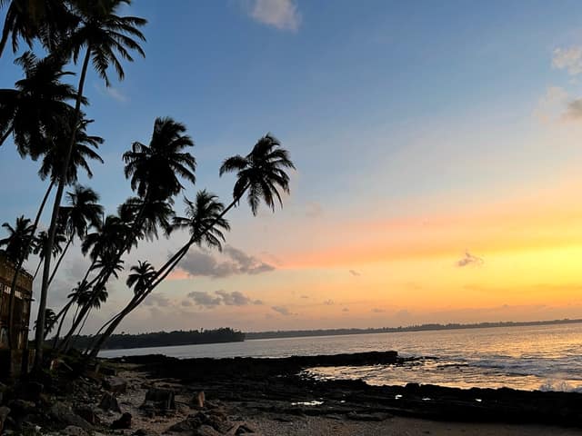Quiet shoreline at Chidiyatapu Beach, South Andaman