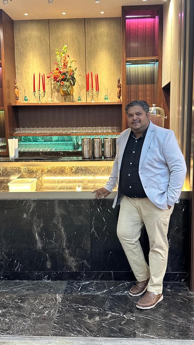 Navneet K, co-founder of Tropical Andamans and Vice President of the Andaman Association of Tour Operators
